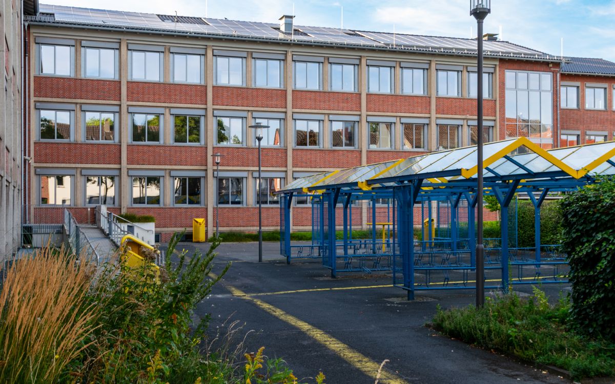 Education — modern school building