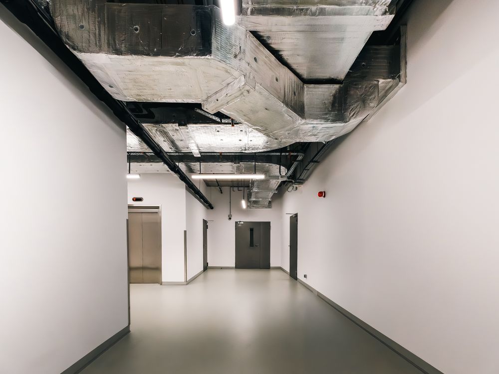 Mechanical — HVAC ductwork and piping